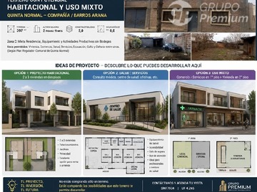 Casa en venta en Compañia- Barros Arana, Quinta Normal - 2 dormitorios, 2 baños