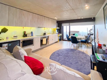 Departamento en arriendo mensual en Diego Portales, Valparaíso - 1 dormitorio, 1 baño