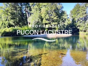 Terreno en venta en Parcela orilla río Liucura (174886), Pucón - 1 dormitorio, 2 baños