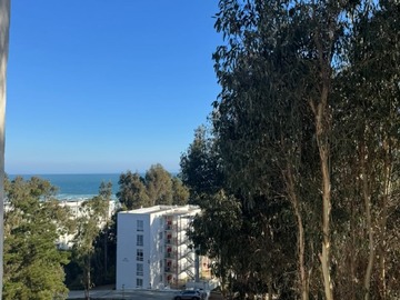Departamento en arriendo mensual en Condominio vista mar, El Tabo - 3 dormitorios, 1 baño