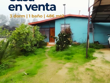 Casa en venta en Venta Casa con Gran Terreno -Villa Alemana - 3 dormitorios, 1 baño