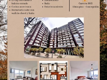 Departamento en venta en Edificio plaza boulevard, Concepción - 2 dormitorios, 2 baños
