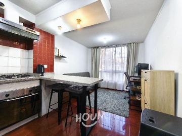 Departamento en arriendo mensual en Coquimbo, Santiago - 1 dormitorio, 1 baño