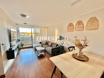 Departamento en arriendo mensual en Concón, Bosques de Montemar, Concón - 2 dormitorios, 2 baños