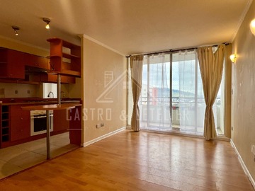 Departamento en arriendo mensual en Avenida Barros Arana 0545, Temuco, Región de La Araucanía 4780000, Chile, Temuco - 3 dormitorios, 2 baños
