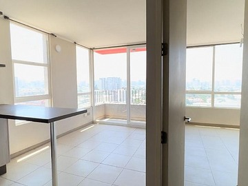 Departamento en arriendo mensual en Depto. Chiloé vista despejada, Santiago - 1 dormitorio, 1 baño