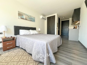 Departamento en arriendo mensual en General Bulnes, Santiago - 1 dormitorio, 1 baño