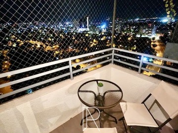 Departamento en arriendo mensual en Exclusivo y lujoso departamento en ñuñoa ggcc incl, Ñuñoa - 2 dormitorios, 2 baños