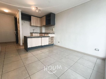 Departamento en arriendo mensual en Carvajal, La Cisterna - 2 dormitorios, 2 baños