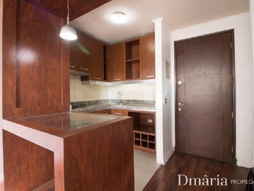Departamento en arriendo mensual en Morandé 580, Santiago - 1 dormitorio, 1 baño