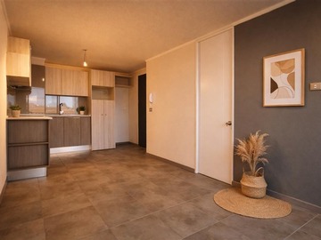 Departamento en venta en Oportunidad inversion Depto arrendado + excelente conectividad Metro La Cisterna Avenida Ossa 480, La Cisterna - 1 dormitorio, 1 baño
