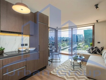 Departamento en arriendo mensual en Metro escuela militar, Las Condes - 1 dormitorio, 1 baño