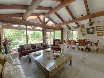 Casa en venta en Algarrobal 1 hermosa parcela con dos casas, full equipada, Colina - 8 dormitorios, 7 baños