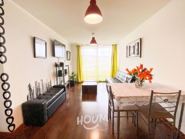 Departamento en arriendo mensual en Beaucheff, Valparaíso - 2 dormitorios, 1 baño