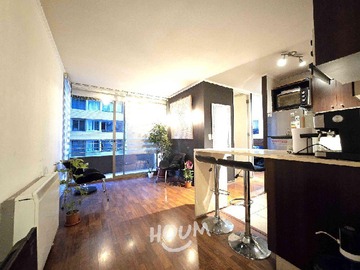 Departamento en arriendo mensual en Santa Victoria, Santiago - 2 dormitorios, 1 baño