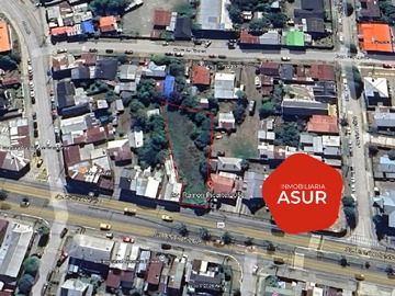 Terreno en venta en Avenida Ramón Picarte, Valdivia
