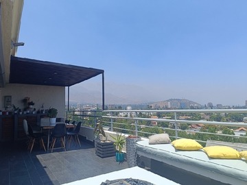 Departamento en arriendo mensual en Exclusivo penthouse en vitacura, escriva de balaguer,, Vitacura - 2 dormitorios, 3 baños