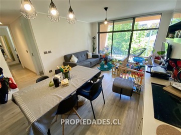 Departamento en venta en Plaza ñuñoa / parque juan xxiii / los talaveras, Ñuñoa - 2 dormitorios, 2 baños