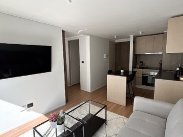 Departamento en venta en amoblado 2d 1b (172349), Santiago - 2 dormitorios, 1 baño