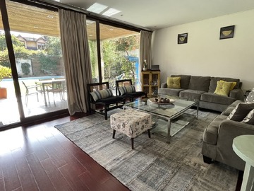 Casa en arriendo mensual en El alba- san carlos de apoquindo, Las Condes - 4 dormitorios, 4 baños