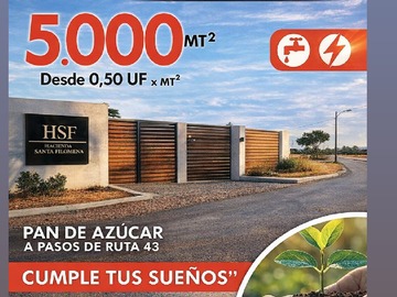 Terreno en venta en Pan de azúcar, La Serena