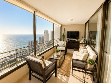 Departamento en venta en Amplio depto. familia, Concon (171832), Concón - 4 dormitorios, 4 baños