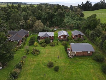 Negocios turísticos en venta en Parcela con complejo turísticos 4 cabañas, Parcelación Rio Pescado con acceso a Rio Pescado y Lago Llanquihue, Puerto Varas - 3 dormitorios, 2 baños