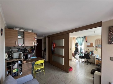 Departamento en arriendo mensual en Santa rosa con Eluterio Ramirez, Santiago - 1 dormitorio, 1 baño