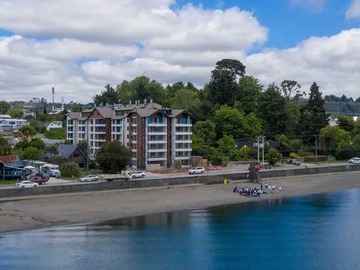 Departamento en arriendo mensual en 1d/1b/1e y bodega amoblado frente al lago (169990), Puerto Varas - 1 dormitorio, 1 baño