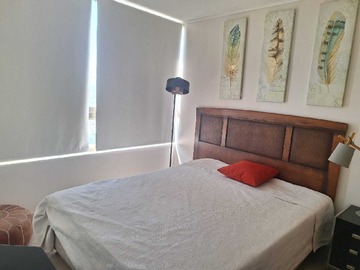 Departamento en arriendo mensual en Full amoblado, Metro Lo Ovalle (79963), La Cisterna - 1 dormitorio, 1 baño