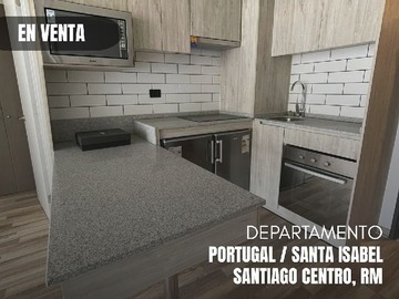 Departamento en venta en Portugal 520, Santiago - 2 dormitorios, 2 baños
