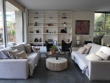 Departamento en arriendo mensual en Dpto Duplex con jardín y quincho (179727), Vitacura - 2 dormitorios, 3 baños