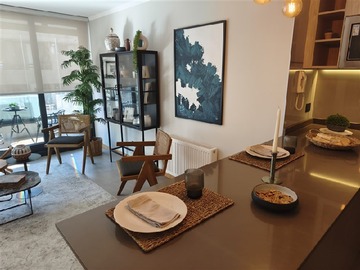 Departamento en venta en Pedro de Valdivia / Bilbao, Providencia - 2 dormitorios, 2 baños