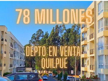 Departamento en venta en Tu refugio con vista al valle (63079), Quilpué - 3 dormitorios, 1 baño