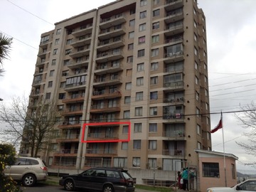 Departamento en arriendo mensual en Laguna redonda, Concepción - 1 dormitorio, 1 baño