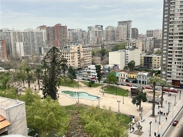 Departamento en arriendo mensual en San Diego frente a Estación de Metro Parque Almagro, Santiago - 1 dormitorio, 1 baño