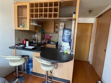 Departamento en venta en Av. Manuel Rodriguez / Metro Santa Ana, Santiago - 1 dormitorio, 1 baño