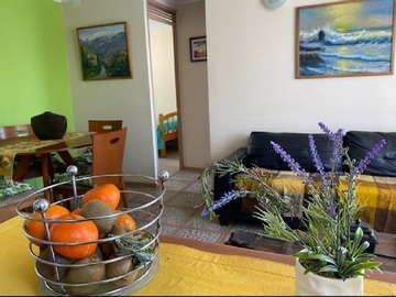 Departamento en arriendo mensual en Excelente dpto amoblado con estacionamiento (73856), Vallenar - 3 dormitorios, 1 baño