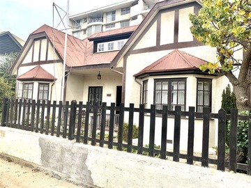 Casa en venta en Venta casa 6 dormitorios Sector Chorrillos Viña del Mar, Viña del Mar - 6 dormitorios, 3 baños