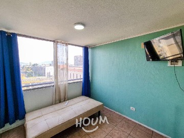 Departamento en arriendo mensual en San Ignacio de Loyola, Santiago - 1 dormitorio, 1 baño