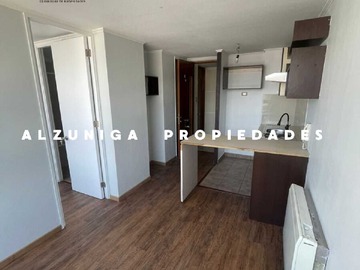 Departamento en arriendo mensual en Depto 1D Metro Santa Isabel | Piso 14 (173488), Santiago - 1 dormitorio, 1 baño