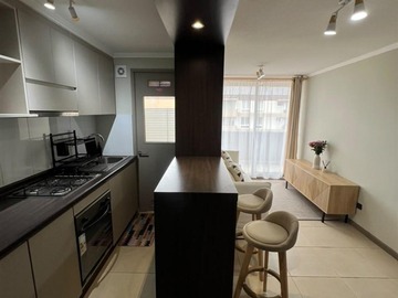 Departamento en arriendo mensual en talca, Talca - 2 dormitorios, 1 baño