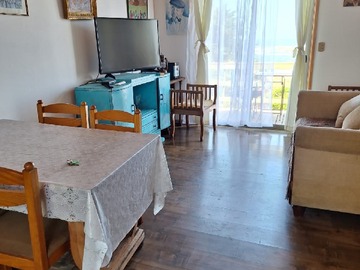 Casa en arriendo mensual en Hermosas cabañas con vista despejada al mar (175549), El Tabo - 3 dormitorios, 1 baño