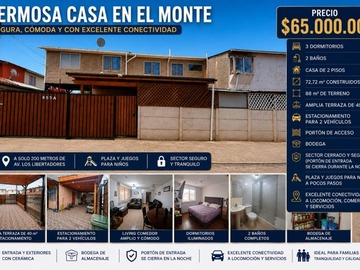 Venta / Casa / El Monte