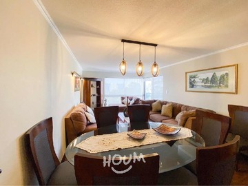 Departamento en arriendo mensual en Lesonia, Viña del Mar - 3 dormitorios, 3 baños