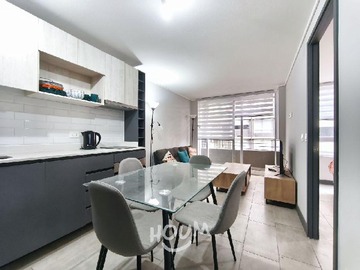 Departamento en arriendo mensual en Carmen, Santiago - 1 dormitorio, 1 baño