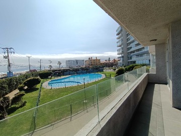Departamento en venta en depto 3D con gran terraza al mar en el faro (115194), La Serena - 3 dormitorios, 2 baños