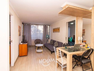 Departamento en arriendo mensual en Marín, Santiago - 2 dormitorios, 2 baños