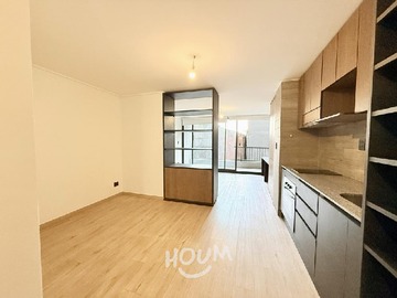Departamento en arriendo mensual en Toesca, Santiago - 1 dormitorio, 1 baño