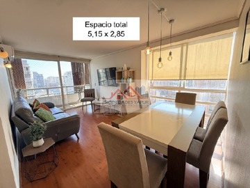 Departamento en venta en MA - Lira 399 Esq Sta Victoria Depto 2D 2B Est y bodega 55/58m2 piso 19, Santiago - 2 dormitorios, 2 baños